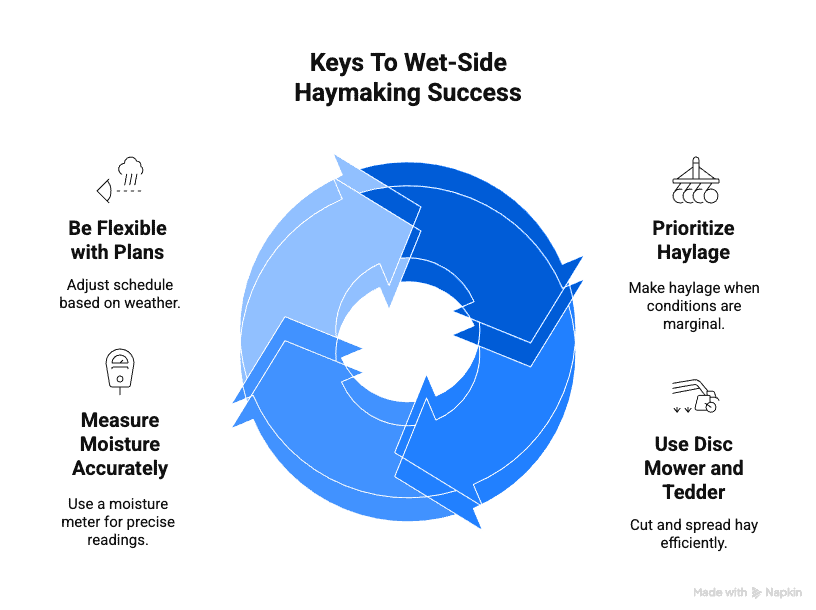 hay making keys to success